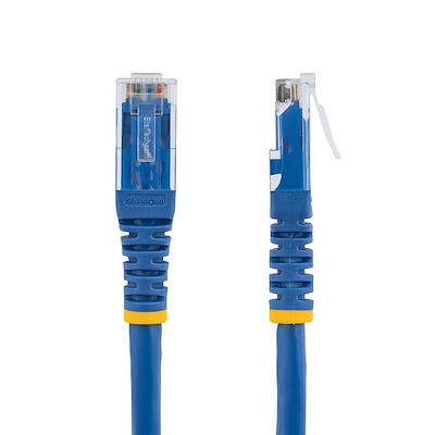Cable De 15.2 Metros Azul De Red Categoria Cat6 Utp Rj45 Gigabit Ethernet Etl - Patch Moldeado - Startech.Com Modelo, C6patch50bl