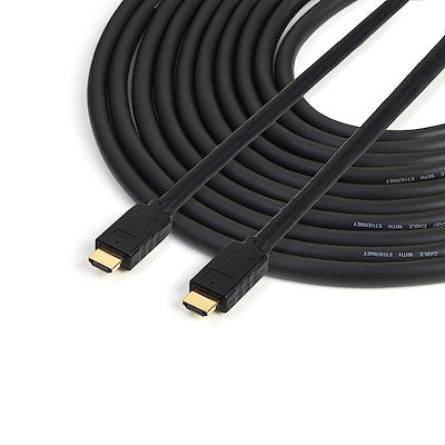 Cable De 15 Metros Hdmi Con Ethernet De Alta Velocidad Activo 4k - Cable Hdmi Cl2 Para Instalacion En Pared  - Startech.Com Modelo, Hd2mm15ma