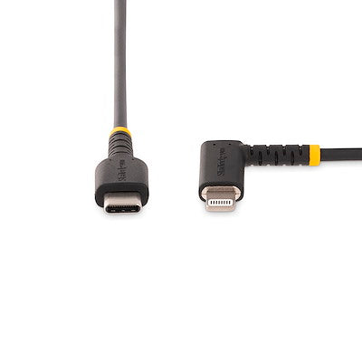 Cable De 2 Metros Usb-C A Lightning - Cable Usb 2.0 A Lightning Acodado - Cable Usb Tipo C A Lightning De Carga - Mfi - Para Iphone - Startech.Com Modelo, Rusb2cltmm2mr