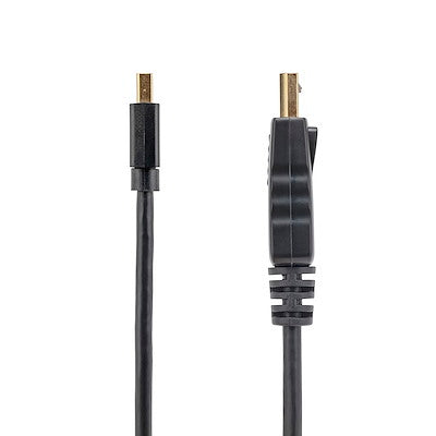 Cable De 3 Metros Adaptador De Mini Displayport 4k 1.2 Macho A Displayport Macho- Negro - Startech.Com Modelo, Mdp2dpmm10