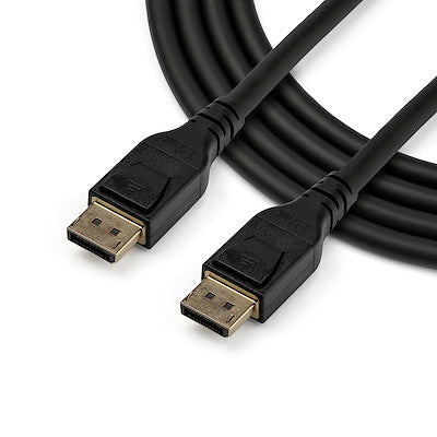 Cable De 3 Metros Displayport Certificado 1.2 4k Con Cierre De Seguridad - 2x Macho Dp - Startech.Com Modelo, Displport10l