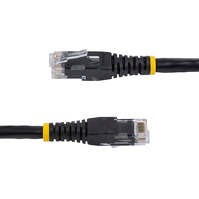 Cable De 3 Metros Negro De Red Gigabit Cat6 Ethernet Rj45 Utp Moldeado - Certificado Etl - Startech.Com Modelo, C6patch10bk