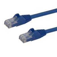 Cable De 3 Metros De Red Ethernet Snagless Sin Enganches Cat 6 Cat6 Gigabit - Azul - Startech.Com Modelo, N6patc3mbl