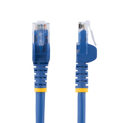 Cable De 3 Metros De Red Ethernet Snagless Sin Enganches Cat 6 Cat6 Gigabit - Azul - Startech.Com Modelo, N6patc3mbl
