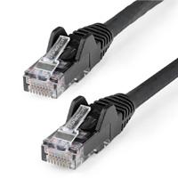 Cable De 3 Metros De Red Ethernet Utp Sin Enganches Cat6 Gigabit - Negro - Startech.Com Modelo, N6patch10bk