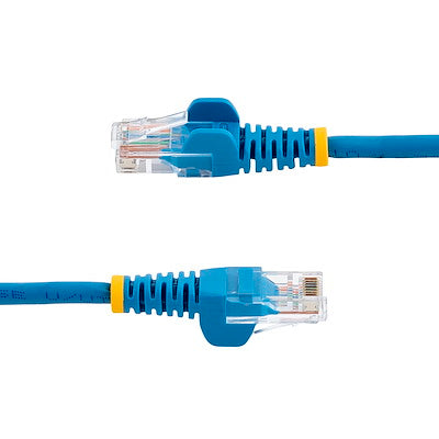 Cable De 5 Metros De Red Ethernet Cat5e Rj45 Sin Traba Snagless - Azul - Startech.Com Modelo 45pat5mbl