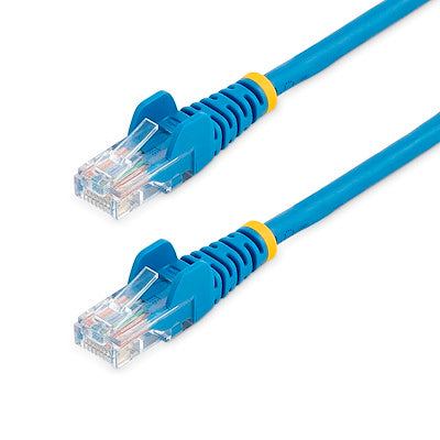 Cable De 5 Metros De Red Ethernet Cat5e Rj45 Sin Traba Snagless - Azul - Startech.Com Modelo 45pat5mbl