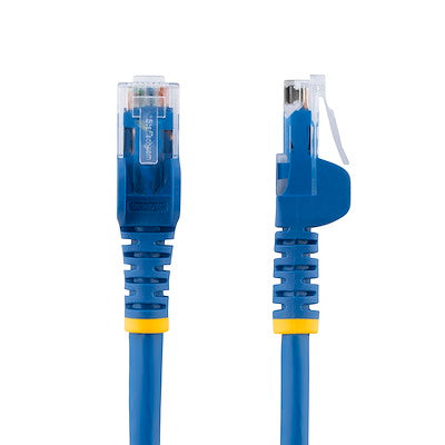 Cable De 5 Metros De Red Ethernet Snagless Sin Enganches Cat 6 Cat6 Gigabit - Azul - Startech.Com Modelo N6patc5mbl