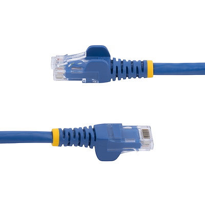 Cable De 5 Metros De Red Ethernet Snagless Sin Enganches Cat 6 Cat6 Gigabit - Azul - Startech.Com Modelo N6patc5mbl