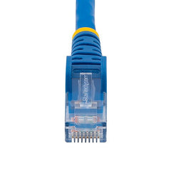 Cable De 7 Metros Cat6 Ethernet - Lszh - Cable De Red Rj45 Utp De 10gb 650mhz - Poe De 100w - Sin Enganche Etl - Azul - Startech.Com Modelo N6lpatch7mbl