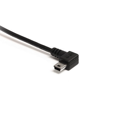 Cable De 91cm Usb 2.0 Acodado A La Izquierda Mini B - Cable Adaptador Usb A A Mini B - Cable Convertidor Usb-A A Mini Usb-B - Startech.Com Modelo Usb2habm3la