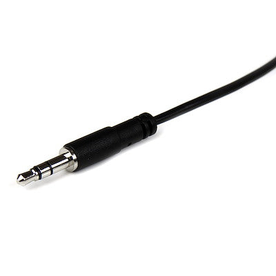 Cable De Audio De 2 Metros De Extensión De Audífonos Mini-Jack 3.5mm Estereo Macho A Hembra - Delgado - Startech.Com Modelo Mu2mmfs