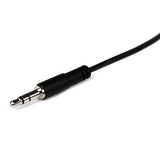 Cable De Audio De 2 Metros De Extensión De Audífonos Mini-Jack 3.5mm Estereo Macho A Hembra - Delgado - Startech.Com Modelo Mu2mmfs