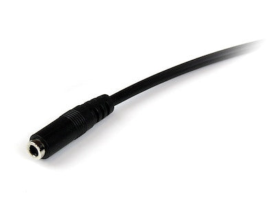 Cable De Audio De 2 Metros Extensor De Audífonos Y Diadema Headset Mini-Jack Con Plug De 3.5mm Y 4 Pines Macho A Hembra - Startech.Com Modelo Muhsmf2m