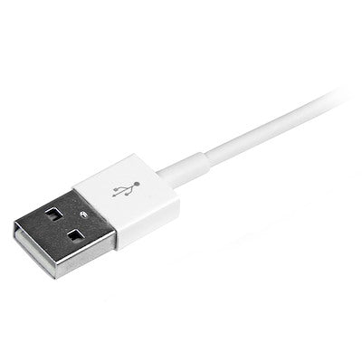 Cable De Carga De 1 Metros Usb A Lightning - Cable Lightning Certificado Mfi Apple - Cable Lightning De Servicio Pesado - Blanco - Startech.Com Modelo Rusbltmm1m
