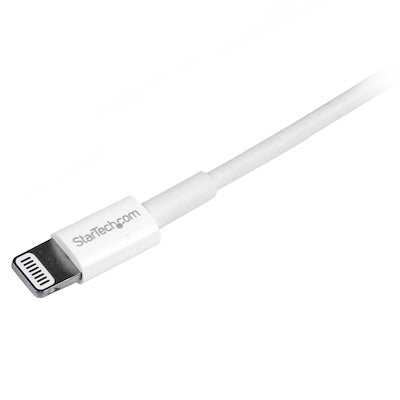 Cable De Carga De 1 Metros Usb A Lightning - Cable Lightning Certificado Mfi Apple - Cable Lightning De Servicio Pesado - Blanco - Startech.Com Modelo Rusbltmm1m