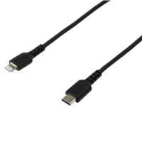 Cable De Carga De 2 Metros Usb-C A Lightning - Color Negro - Cable Usb De Carga Y Alta Resistencia - Certificado Mfi Apple - Startech.Com Modelo Rusbcltmm2mb