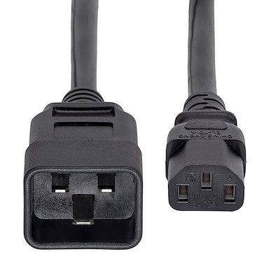 Cable De Corriente De 1.8 Metros De Extensión - C13 A C20 - 14awg - 15a 125v - De Servicio Pesado - Cable De Alimentación - Startech.Com Modelo Pxtc13c20146