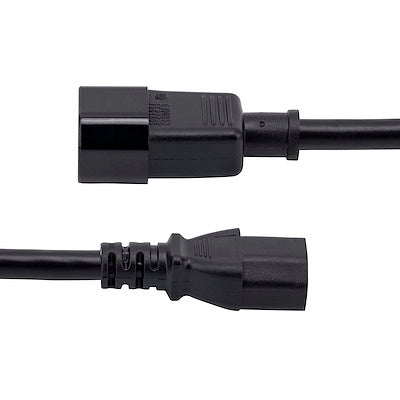 Cable De Corriente De 1.8 Metros De Extension - C14 A C13 - 14 Awg - 15a 125v - Cable Extensor - Startech.Com Modelo Pxt100146