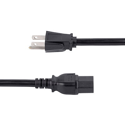 Cable De Corriente De 2.4 Metros De Alimentación Para Computadora - Servicio Pesado - 14awg - Nema 5-15p A C15 - 15a 125v - Startech.Com Modelo Pxt515c158