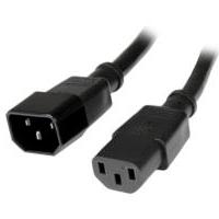 Cable De Corriente De 90cm De Extensión - C14 A C13 - 14 Awg - 15a 125v - De Servicio Pesado - Startech.Com Modelo Pxt100143