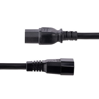 Cable De Corriente De 91cm De Extensión - 14 Awg - 15a 250v - Jumper Bridge Iec C14 A Iec C15 Para Servidor Ups - Servicio Pesado - Startech.Com Modelo Pxtc14c153