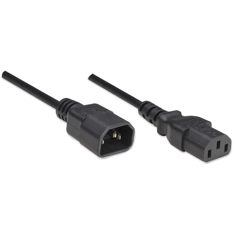 Cable De Corriente Manhattan Monitor A Cpu 1.8 Metros 301152