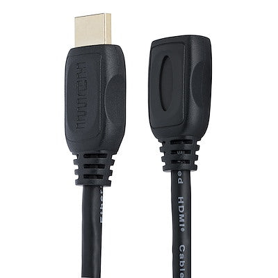 Cable De Extensión Hdmi De 2 Metros - Cable Hdmi Ultra Hd 4k X 2k - Macho A Hembra - Cable Para Extender Hdmi - Startech.Com Modelo Hdext2m