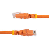 Cable De Red 4.5m Categoria Cat6 Utp Rj45 Gigabit Ethernet Etl - Patch Moldeado - Naranja - Startech.Com Modelo C6patch15or