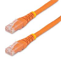 Cable De Red 4.5m Categoria Cat6 Utp Rj45 Gigabit Ethernet Etl - Patch Moldeado - Naranja - Startech.Com Modelo C6patch15or