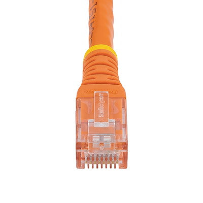 Cable De Red 4.5m Categoria Cat6 Utp Rj45 Gigabit Ethernet Etl - Patch Moldeado - Naranja - Startech.Com Modelo C6patch15or