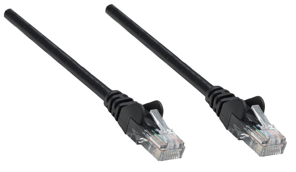 Cable De Red Intellinet Cat6A Sin Ftp, 3.0 M, Negro, 741545