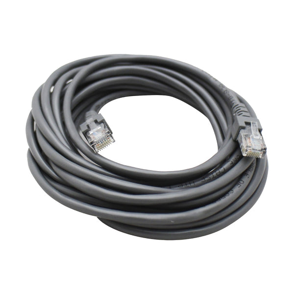 Cable De Red Rj45 Ghia 5 Metros 15 Pies Patch Cord Cat 5e Utp Gris 100cobre