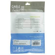 Cable De Red Rj45 Ghia 7.5 Metros 22.5 Pies Patch Cord Cat 5e Utp Gris 100cobre
