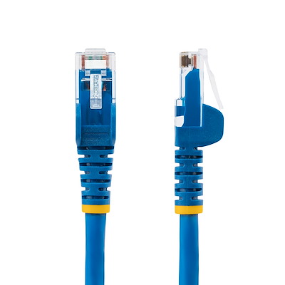 Cable Ethernet Cat 6 De 5 Metros - Lszh - Cable De Red Patch Cat6 Utp Rj45 Poe De 100w 10 Gbe Sin Enganches Azul, Etl - Startech.Com Modelo N6lpatch5mbl