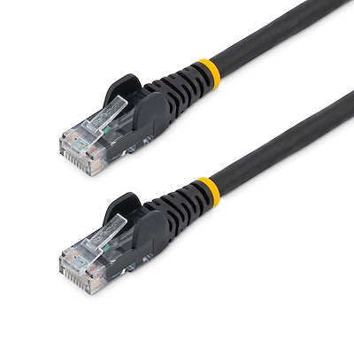 Cable Ethernet Cat 6 De 50 Cm - Lszh - Cable De Red Patch Cat6 Utp Rj45 Poe De 100w 10 Gbe Sin Enganches Negro, Etl - Startech.Com Modelo N6lpatch50cmbk