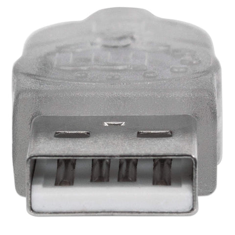 Cable Extension Manhattan Usb V2.0 Macho-Hembra 3.0 Metros Plateado 480 Mbps 340496