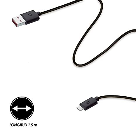 Cable Getttech Jl-3510 Usb 2.0, Usb A Micro Usb, Negro, 1.5metros