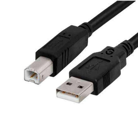 Cable Getttech Jl-3515 Usb 2.0, Usb A-Usb B, Negro, 1.5 Metros