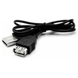 Cable Getttech Jl-3520 Usb 2.0, Usb A-Extension, Negro, 1.5 Metros