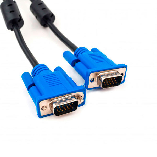 Cable Getttech Jla-3506 Vga Macho-Macho, Negro, 1.5 Metros