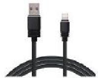 Cable Ghia Tipo Lightning 2.0 Metros, Usb 2.1 Color Negro