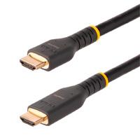 Cable Hdmi De 10 Metros Activo - Hdmi 2.0 4k 60hz Uhd - Resistente - Con Fibra De Aramida - Cable Hdmi De Alta Velocidad Con Ethernet - Startech.Com Modelo Rh2a-10m-Hdmi-Cable