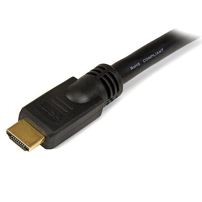 Cable Hdmi De 12.1 Metros De Alta Velocidad - 2x Hdmi Macho - Negro - Ultra Hd 4k X 2k - Startech.Com Modelo Hdmm40