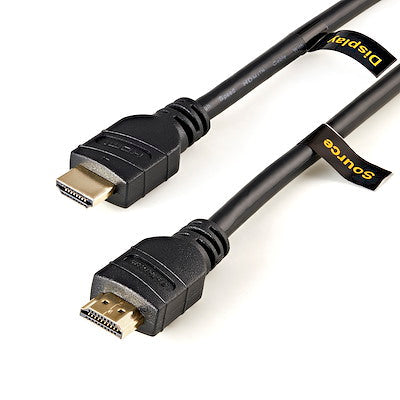 Cable Hdmi De 15 Metros De Alta Velocidad - 2x Hdmi Macho - Negro - Ultra Hd 4k X 2k - Startech.Com Modelo Hdmm15m
