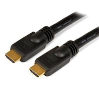 Cable Hdmi De 7.6 Metros Alta Velocidad - 2x Hdmi Macho - Negro - Ultra Hd 4k X 2k - Startech.Com Modelo Hdmm25