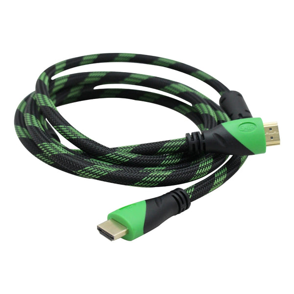 Cable Hdmi Ghia 2 Metros Reforzado Para Uso Rudo Cobre 4k A 24hz Ethernet Blister