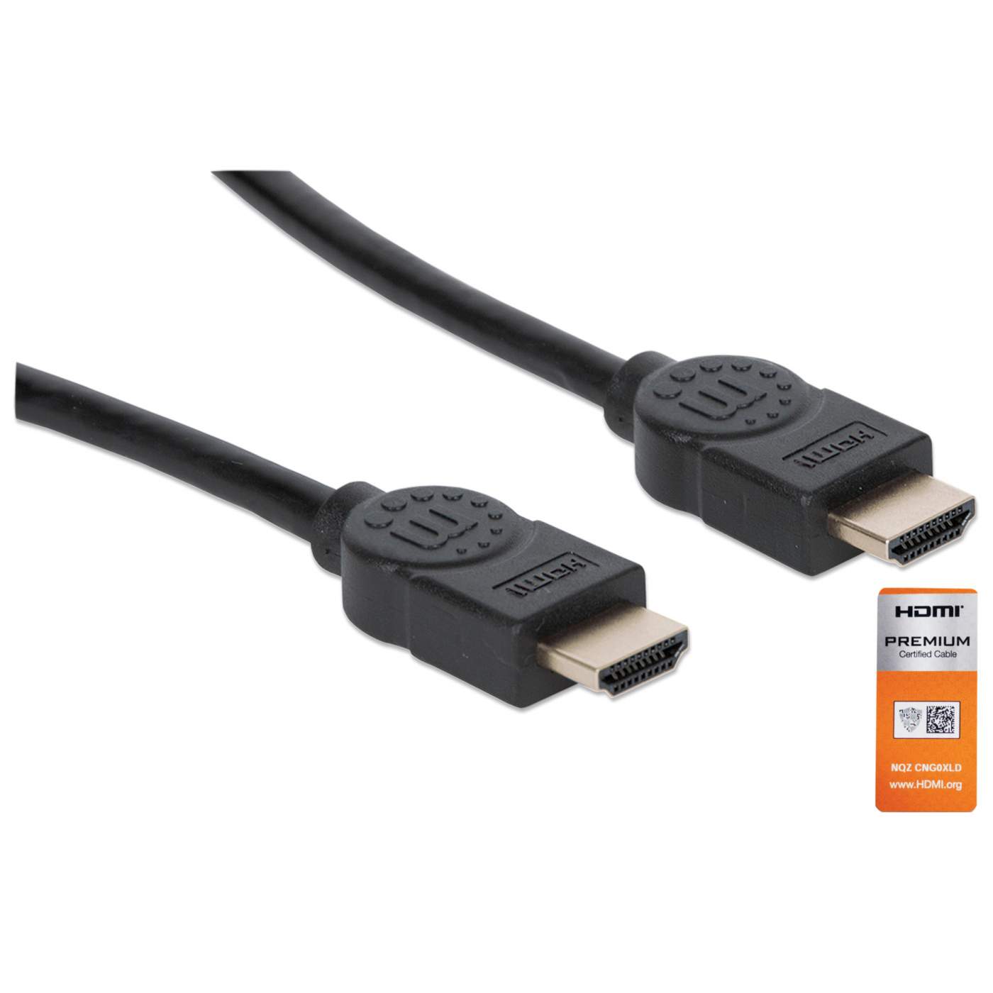 Cable Hdmi Manhattan 2.0 Premium Macho-Macho 1.8 Metros 355346