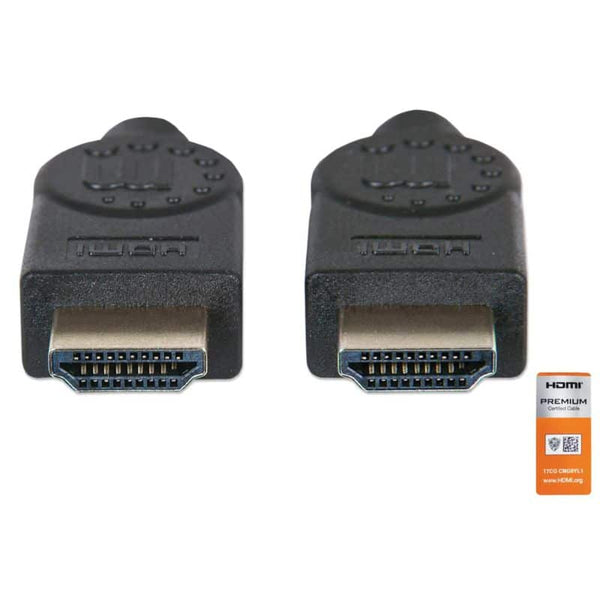 Cable Hdmi Manhattan 2.0 Premium Macho-Macho 1 Metros 354837