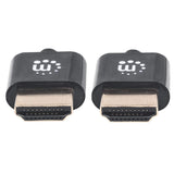 Cable Hdmi Manhattan 2.0 Ultradelgado Macho-Macho 3.0 Metros Bl 394376